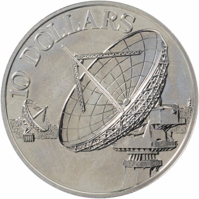 купить Сингапур 10 долларов 1980 "Спутники связи"