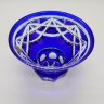 Купить Конфетница с резным декором, хрусталь, нацвет, резьба, Саратовстройстекло, Российская Федерация, 1993-2010 гг.