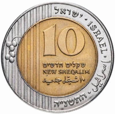 купить Израиль 10 новых шекелей (new sheqalim) 1995 "Голда Меир"