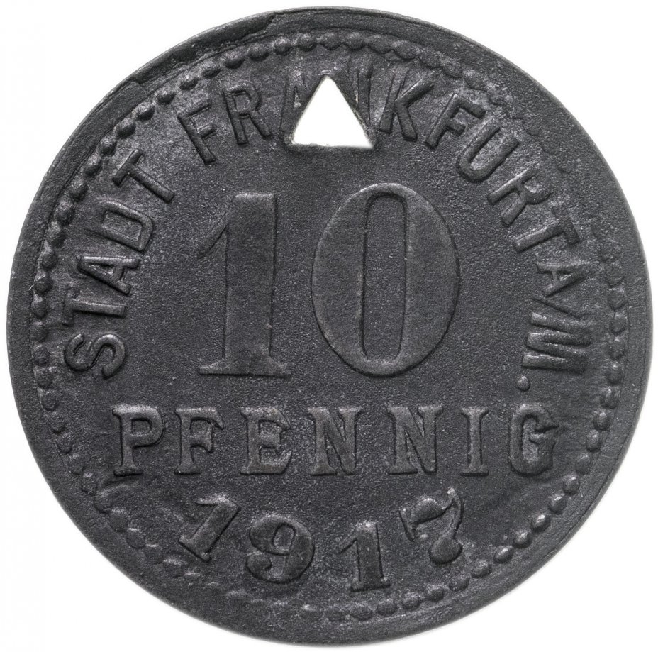 купить Германия (Франкфурт-на-Майне) нотгельд 10 пфеннигов 1917