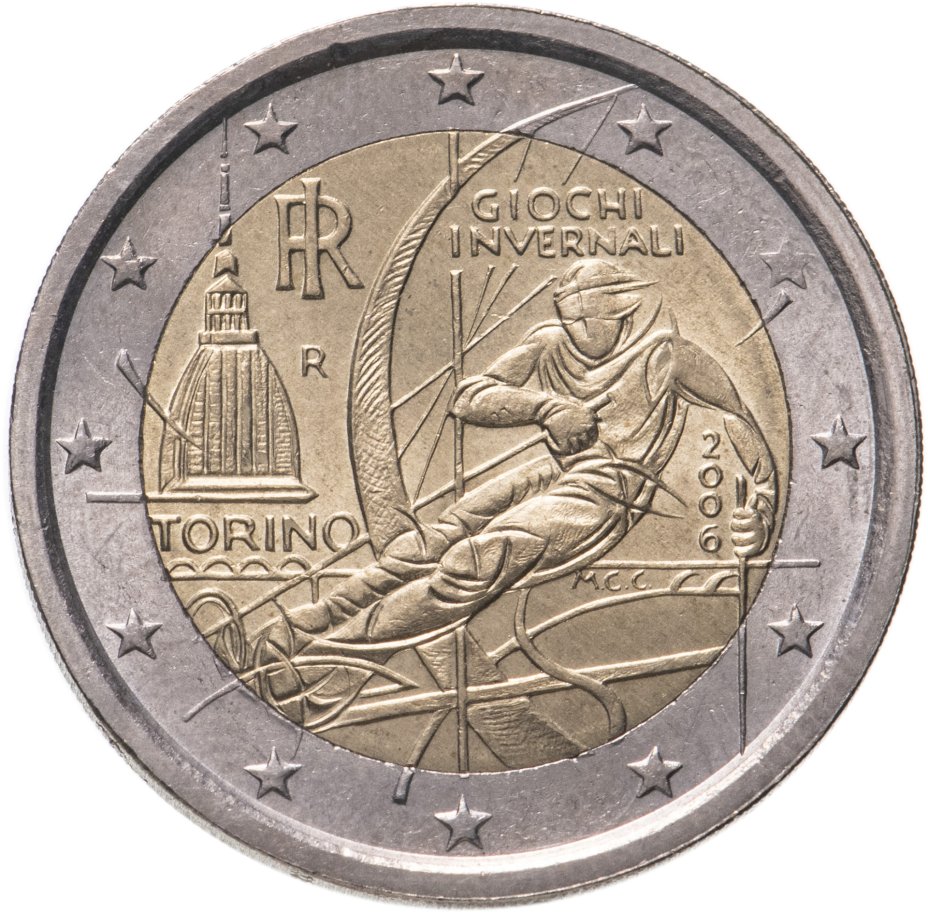 Евро 2006 года. Италия 2 евро, 2006 XX зимние Олимпийские. Италия 2 евро 2006. Монеты евро Италии. 1 Евро 2006 года.