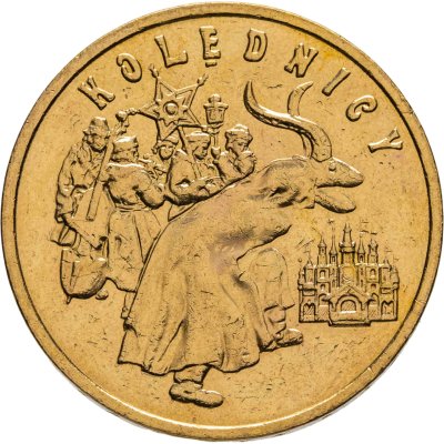 купить Польша 2 злотых (zlote) 2001 "Ритуалы Польши - Коляда"