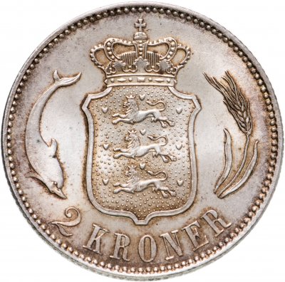 купить Дания 2 кроны (kroner) 1915, король Кристиан Х