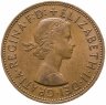 Купить Великобритания 1 пенни (penny) 1963-1967,  случайный год