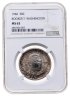 Купить США 50 центов (1/2 доллара, half dollar) 1946 "Букер Талиафер Вашингтон" в слабе NGC MS62