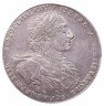 Купить 1 рубль 1723 года OK средний крест, точка