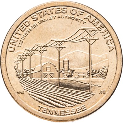 купить США 1 доллар 2022 D Американские инновации - Администрация долины Теннесси и Язык Чероки (Теннесси)