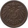 Купить Германия 1 пфенниг 1900, знак монетного двора: "А" - Берлин