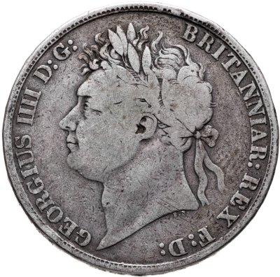 купить Великобритания 1 крона (crown) 1822 Георг IV