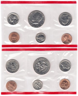 купить США годовой набор 1987 D (5 монет + жетон)