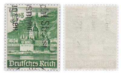 купить Германия, Третий Рейх 5+3 рейхспфеннига 1940 Фонд "Зимняя помощь". Серия "Архитектура Германии"