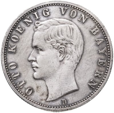купить Германская Империя, Бавария 2 марки 1901 "Отто I"