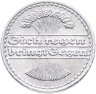 Купить Германия (Веймарская республика) 50 пфеннигов (pfennig) 1921  F знак монетного двора "F" — Штутгарт