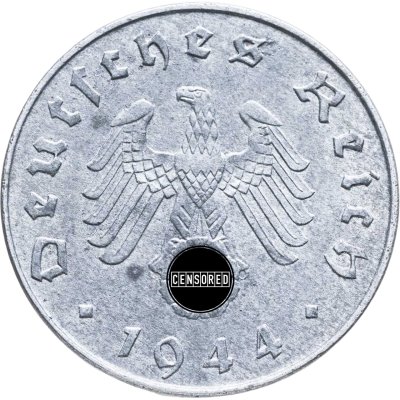 купить Германия, Третий рейх 10 рейхспфеннигов (reichspfennig) 1944 "А"