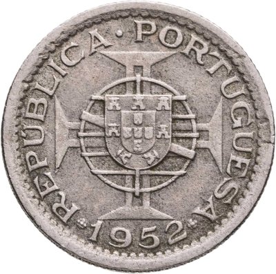 купить Гвинея-Бисау (Португальская Гвинея) 2,5 эскудо (escudos) 1952