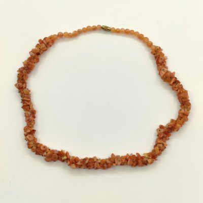 купить Бусы с бусинами разной формы, натуральный камень, металл, СССР, 1970-1990 гг.