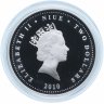 Купить Ниуэ 2 доллара 2010 "Любовь драгоценна. Лебеди" в футляре с сертификатом
