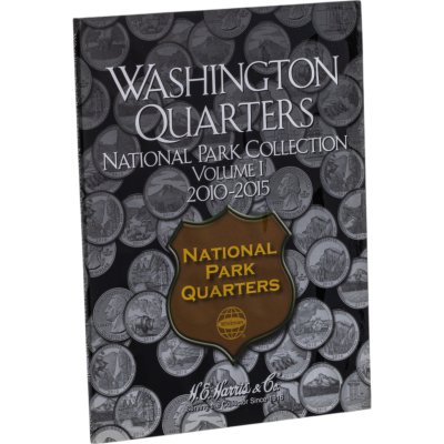 купить Альбом-фолдер для монет 25 центов "Национальные парки" [P&D] 2010-15 (Harris, США)