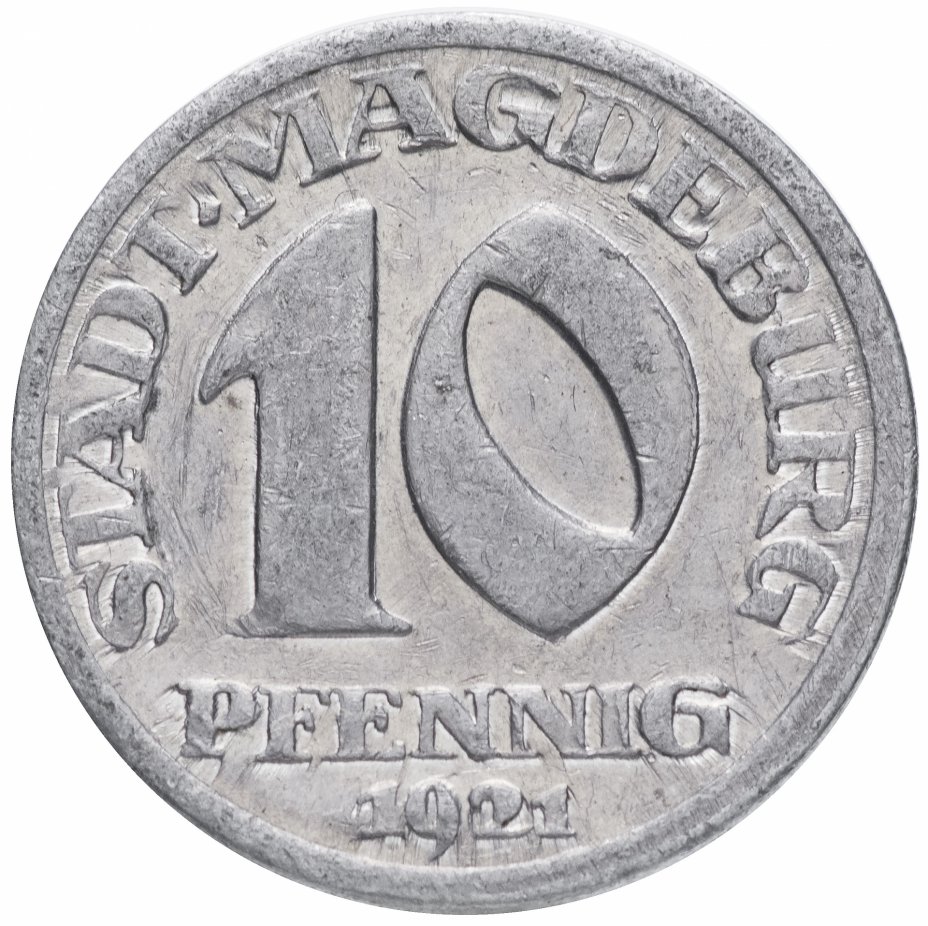 купить Германия (Магдебург) нотгельд 10 пфеннигов 1921