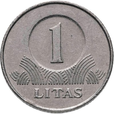 купить Литва 1 лит 2001