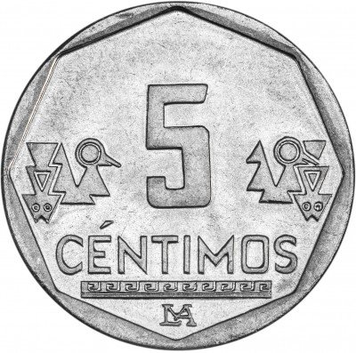 Купить Перу 5 сантимов 2013