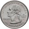 Купить США 1/4 доллара (квотер, 25 центов) 2004 "Штат Флорида", знак монетного двора "P" - Филадельфия