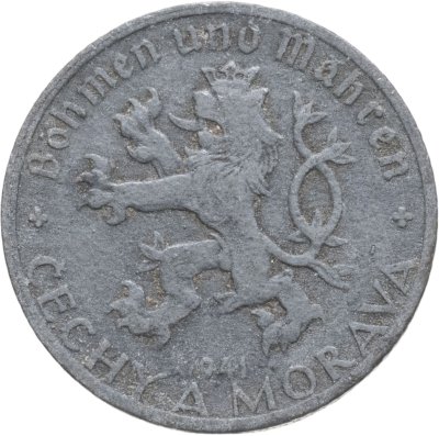 купить Богемия и Моравия 50 геллеров (heller) 1941