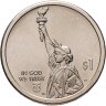 Купить США 1 доллар 2026 P "Американские инновации - Стив Джобс (Калифорния)"