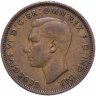Купить Великобритания 1/2 пенни (penny) 1944
