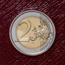 Купить Ватикан 2 евро (euro) 2021 "450 лет со дня рождения Караваджо" в буклете