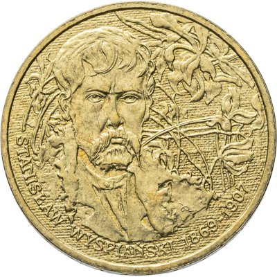 купить Польша 2 злотых (zlote) 2004 Художники Польши 19-20 века - Станислав Выспяньский