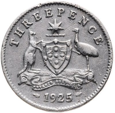 купить Австралия 3 пенса (pence) 1925