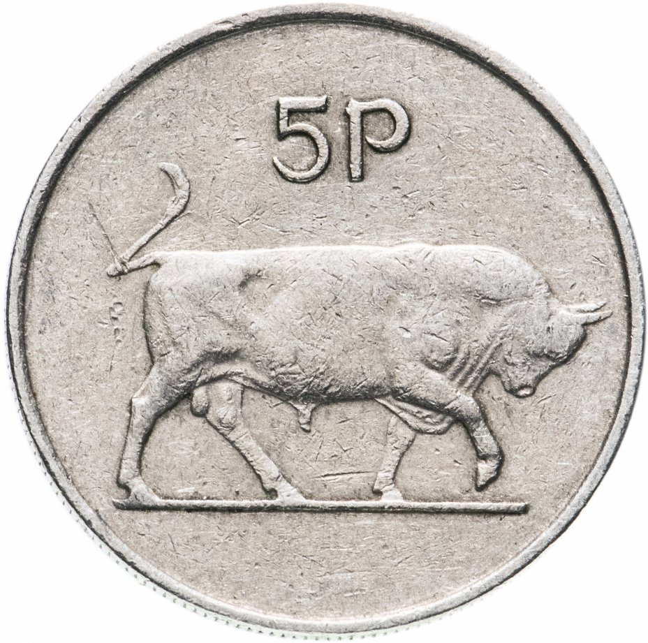 купить Ирландия 5 пенсов (pence) 1969-1990, случайная дата