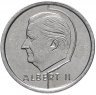 Купить Бельгия 1 франк (franc) 1994-2001 (Надпись на голландском - 'BELGIE')