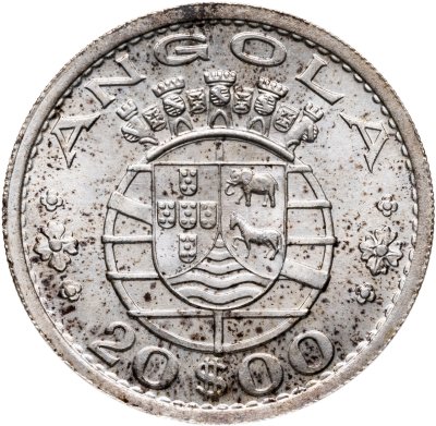 купить Ангола 20 эскудо (escudos) 1952