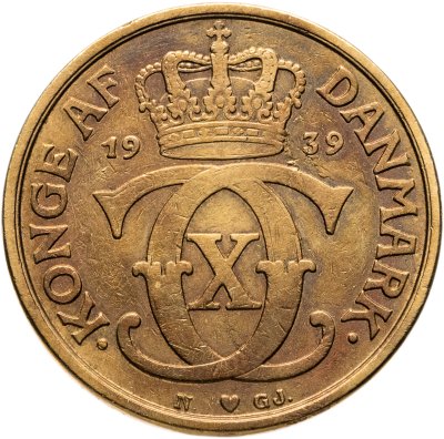 купить Дания 1 крона (crown) 1939