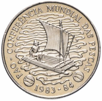 купить Мозамбик 50 метикал 1983 "Международная конференция по рыболовству 1983-1984 гг."