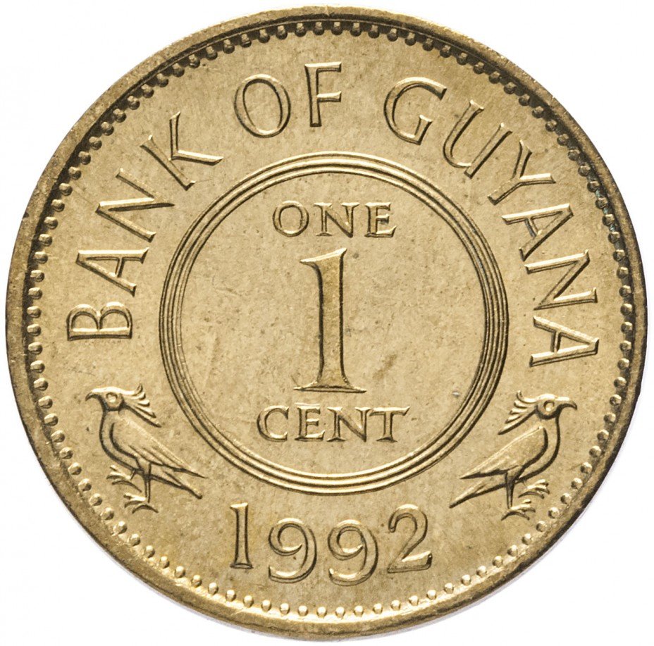 купить Гайана 1 цент 1992