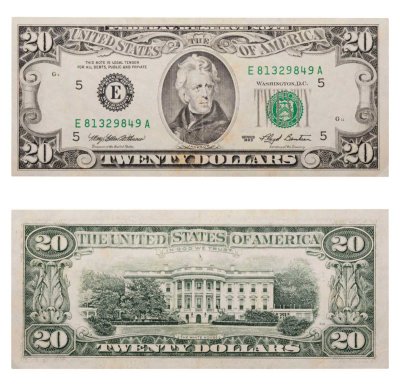 купить США 20 долларов 1993 Е-Ричмонд