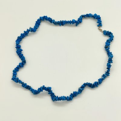 купить Бусы с бусинами различных форм и размеров с имитацией бирюзы, искусственная бирюза, металл, Азия, 1990-2015 гг.