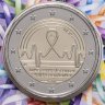 Купить Бельгия 2 евро 2024 "Борьба с раком в Бельгии" тип 1