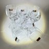 Купить Набор из 6-ти винных бокалов, стекло, Bohemia Crystal (Bohemia Glass), Чехословакия, 1970-1990 гг.