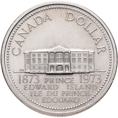 купить Канада 1 доллар (dollar) 1973 "100 лет со дня присоединения острова Принца Эдуарда"