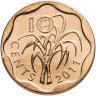 Купить Свазиленд 10 центов 2011