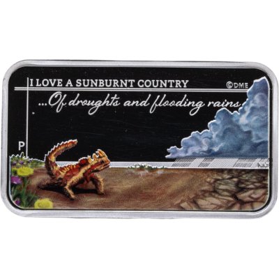 купить Австралия 1 доллар 2015 "Выжженная солнцем страна - Ящерица молох" в футляре, с сертификатом