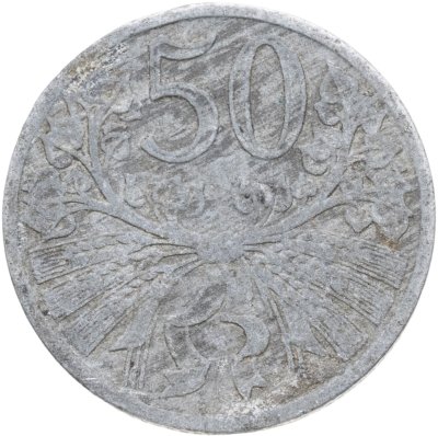 купить Богемия и Моравия 50 геллеров (heller) 1941
