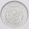 Купить США 1 доллар (dollar) 1887 Доллар Моргана, без отметки монетного двора, в слабе NGC MS64