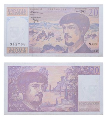 купить Франция 20 франков 1997