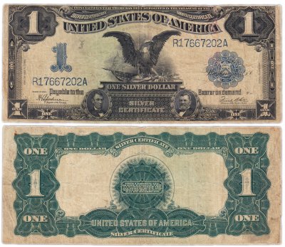 купить США 1 доллар 1899 series 1899 (Pick 338) Speelman-White