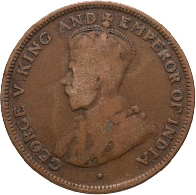 купить Британский Гондурас 1 цент (cent) 1914